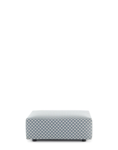 PLASTICS OUTDOOR LIBERTY POUF Obi Check KAR06293OB